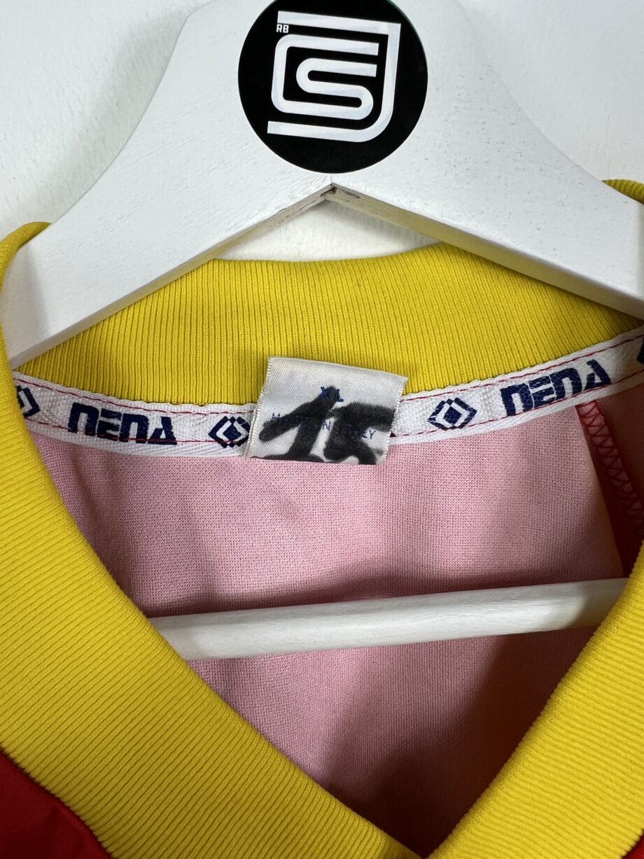 1998-99 US Catanzaro *PLAYER ISSUE* L/S training jersey - XL