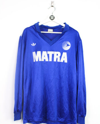 1987-88 Racing Club Paris (Matra Racing) *MATCH ISSUE* home jersey (#8) - L