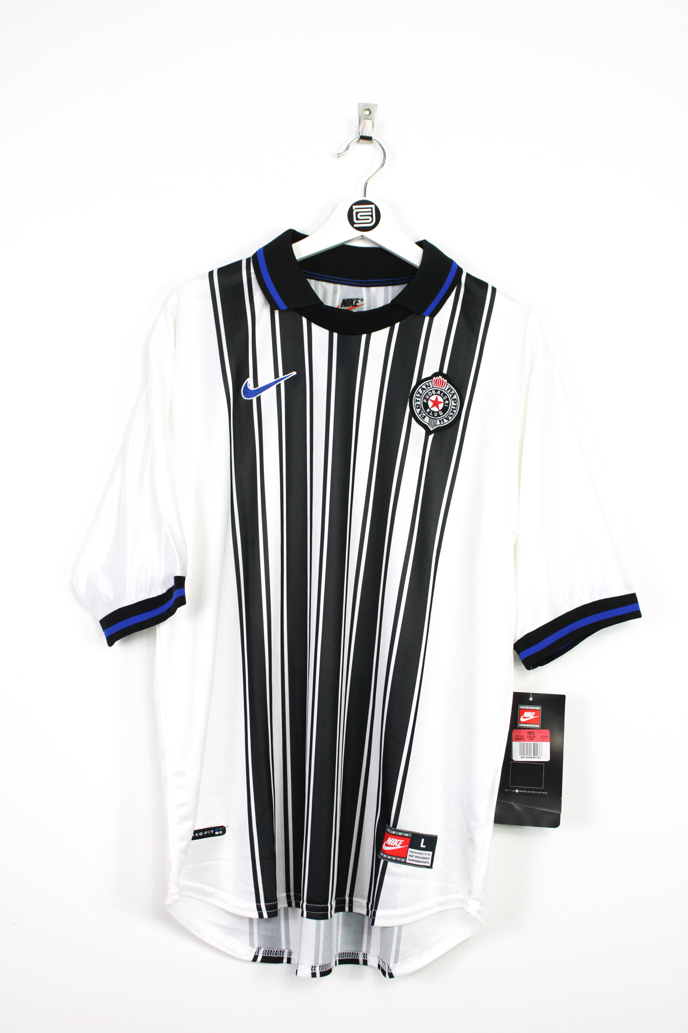 Emphasis Charming physicist 1998-00 Partizan Belgrade *BNWT* home jersey - L • RB - Classic Soccer  Jerseys