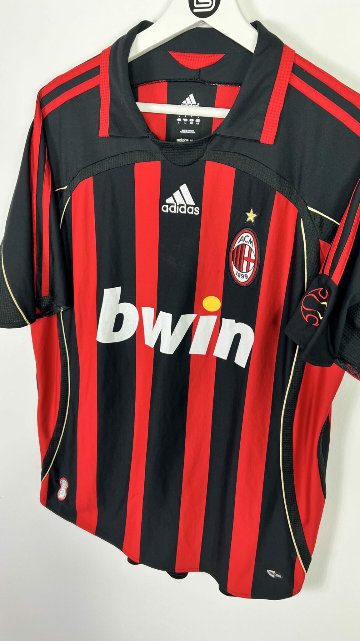 Retro AC Milan Home Jersey 2006/07 By Adidas