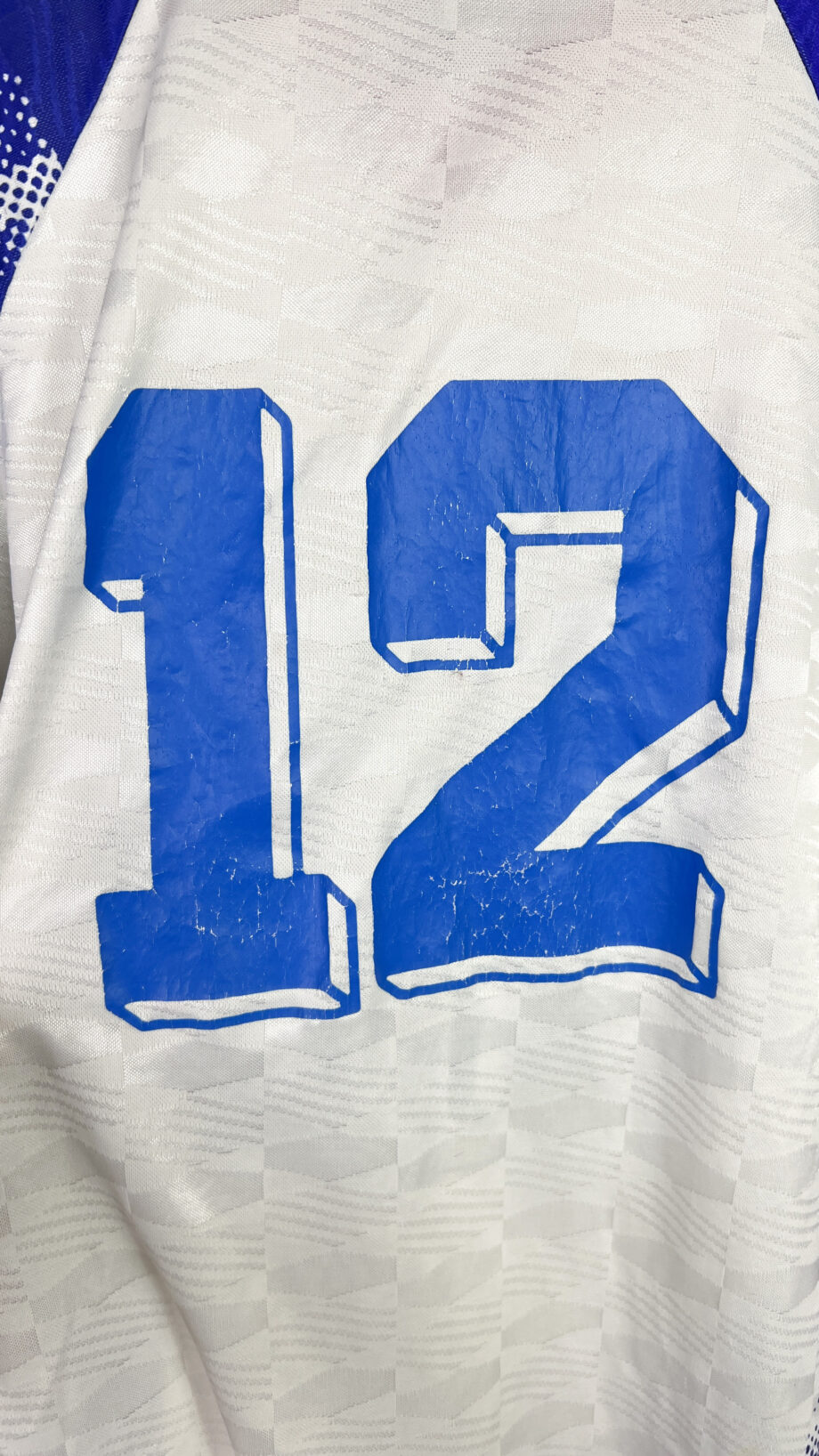 1992-93 Paris SG (PSG) L/S home jersey (#12) - XL