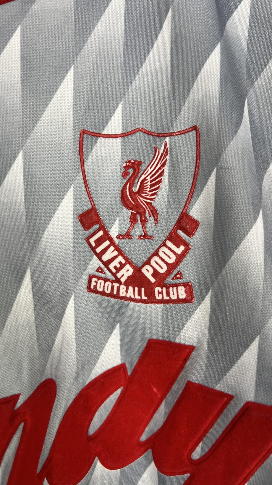 1989-91 Liverpool FC away jersey - L
