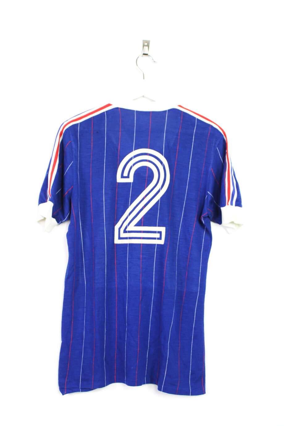 1981-83 France U21 *MATCH ISSUE* home jersey (#2) - M