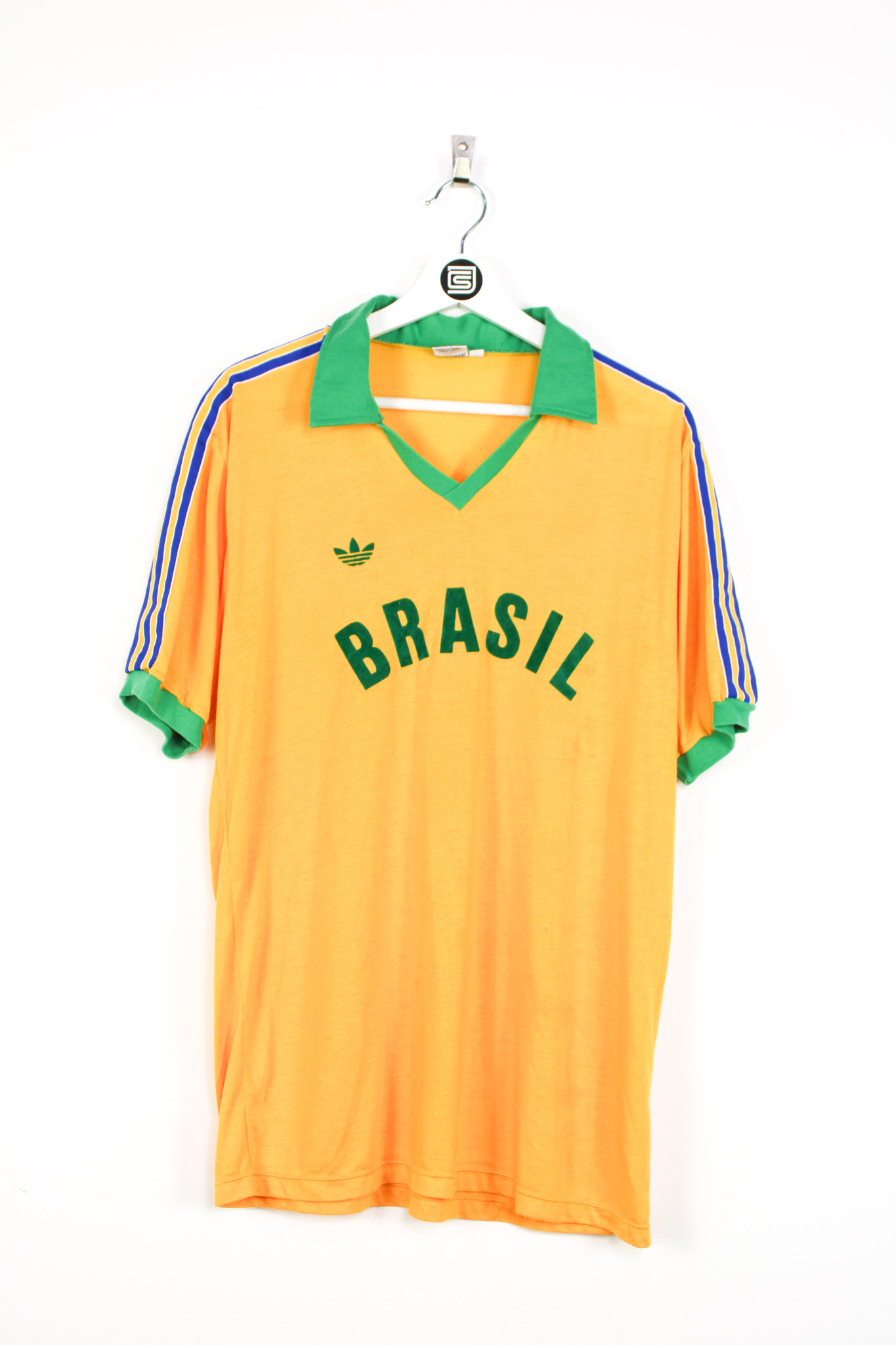 Vintage Soccer Jersey Brazil Home