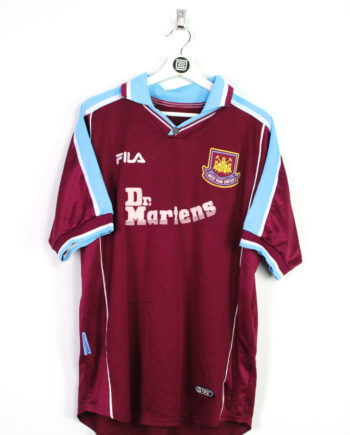 1999-01 West Ham home jersey - L