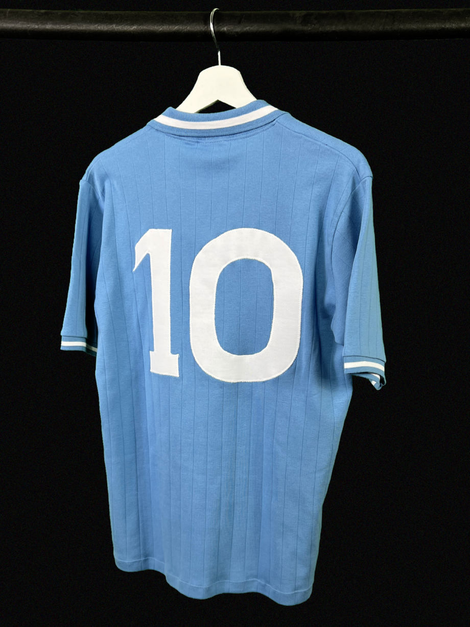 1985-86 Napoli 'NR - Nicola Raccuglia' home jersey (#10 MARADONA)