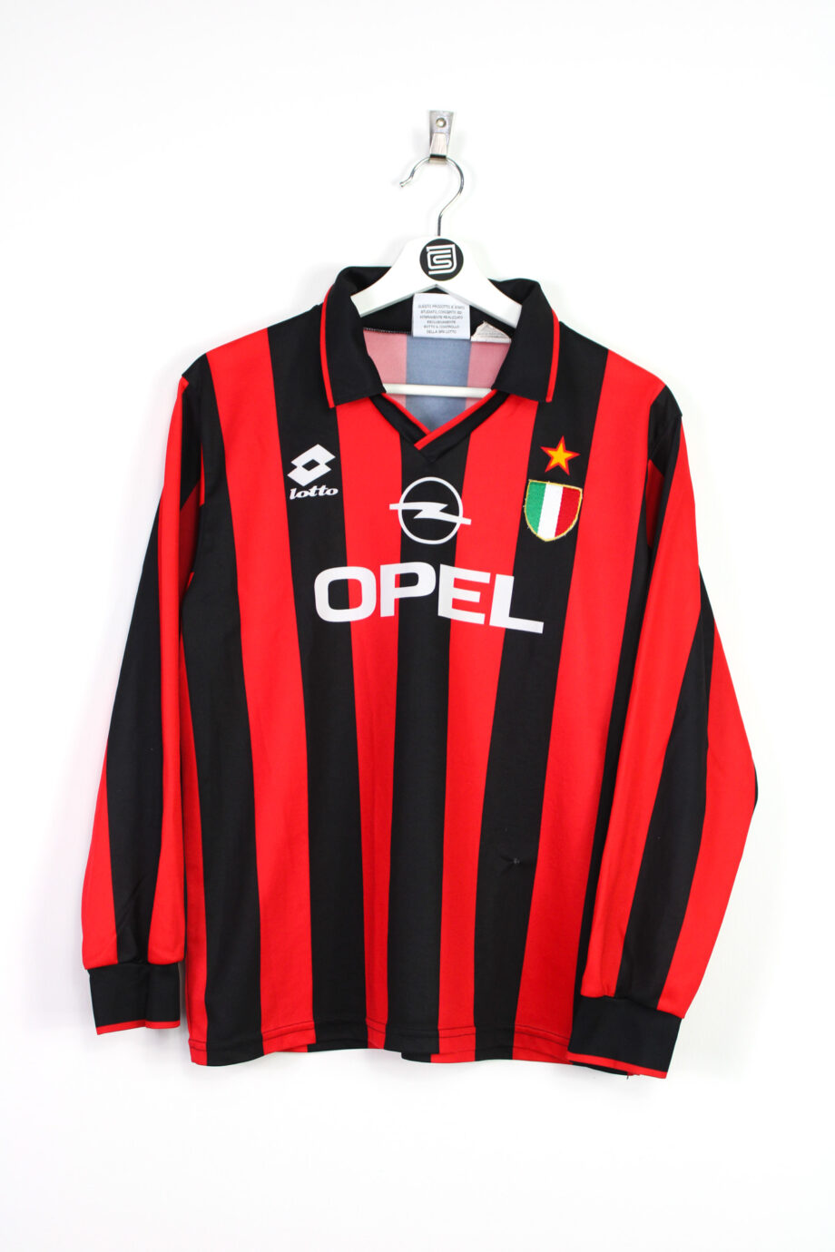 1994-95 AC Milan L/S home jersey - S