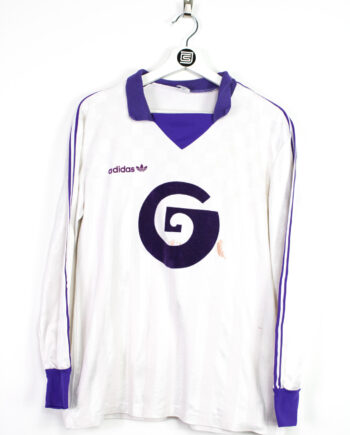 1986-87 RSC Anderlecht *MATCH WORN* L/S away jersey (#4 SCIFO) - L
