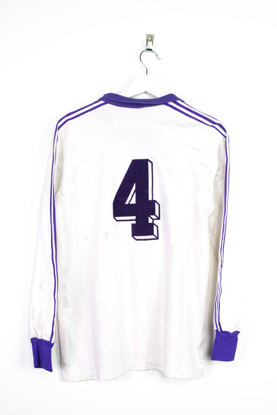 1986-87 RSC Anderlecht *MATCH WORN* L/S away jersey (#4 SCIFO) - L