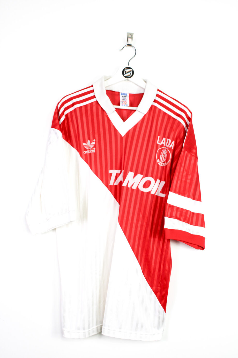 1991-92 AS Monaco home jersey - L