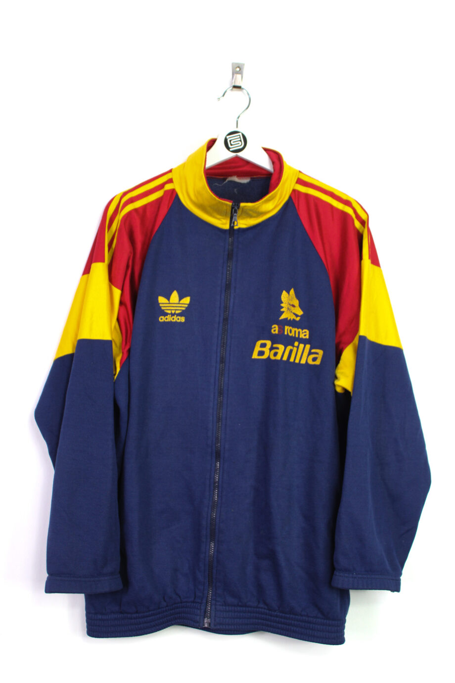 1991-92 AS Roma training jacket - M/L