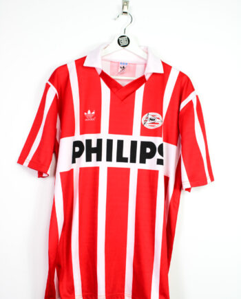 1993 PSV *MATCH WORN* home jersey (#3 VAN TIGGELEN vs Valencia) - XL