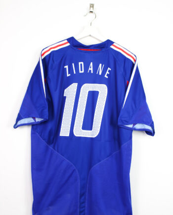 2004-06 France home jersey (#10 ZIDANE) - XL