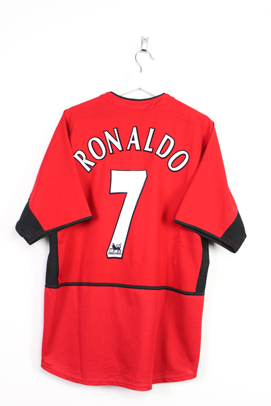2003-04 Manchester United home jersey (#7 RONALDO) - L
