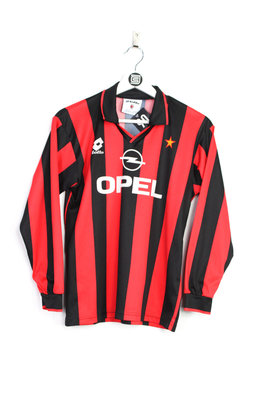 1994-95 AC Milan L/S home jersey - XS