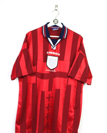 1997-99 England away jersey - XL
