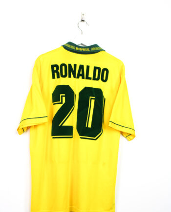 1993-94 Brazil home jersey (#20 RONALDO) - XL
