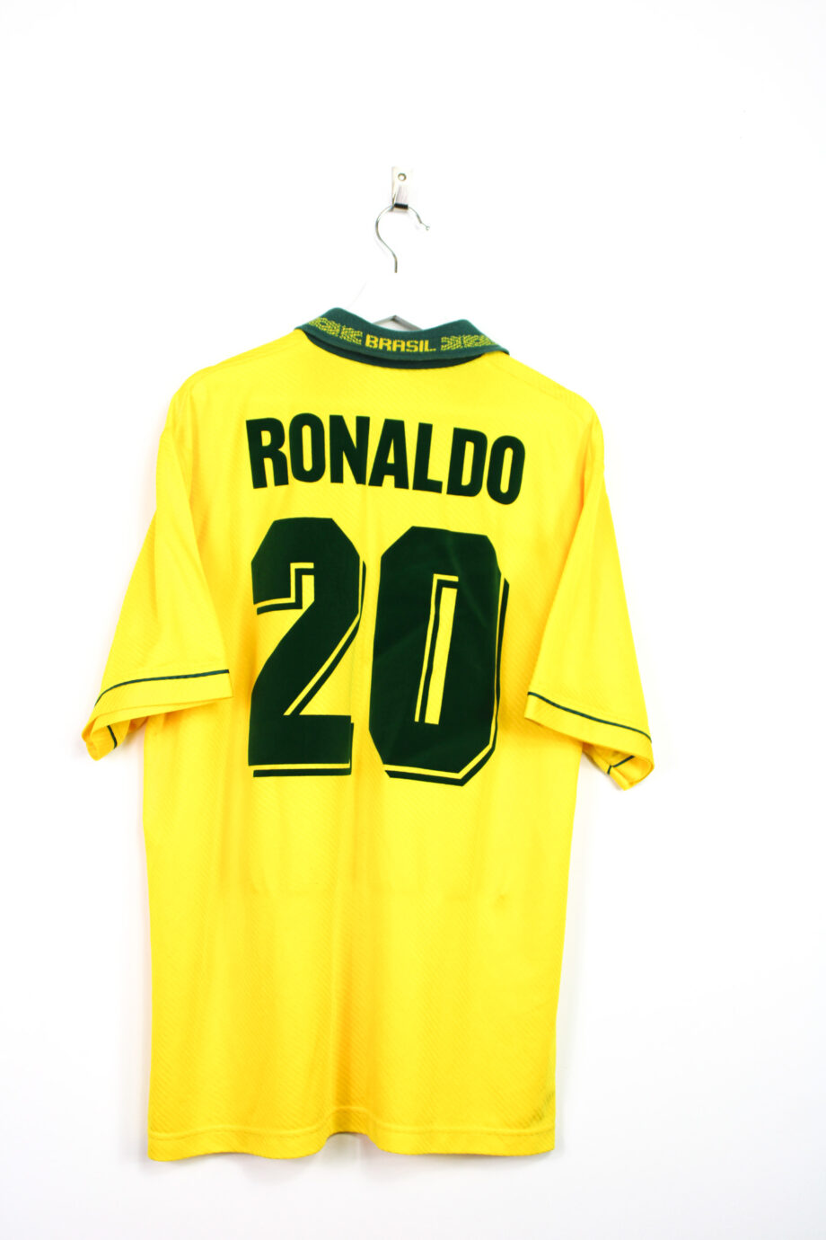 1993-94 Brazil home jersey (#20 RONALDO) - XL