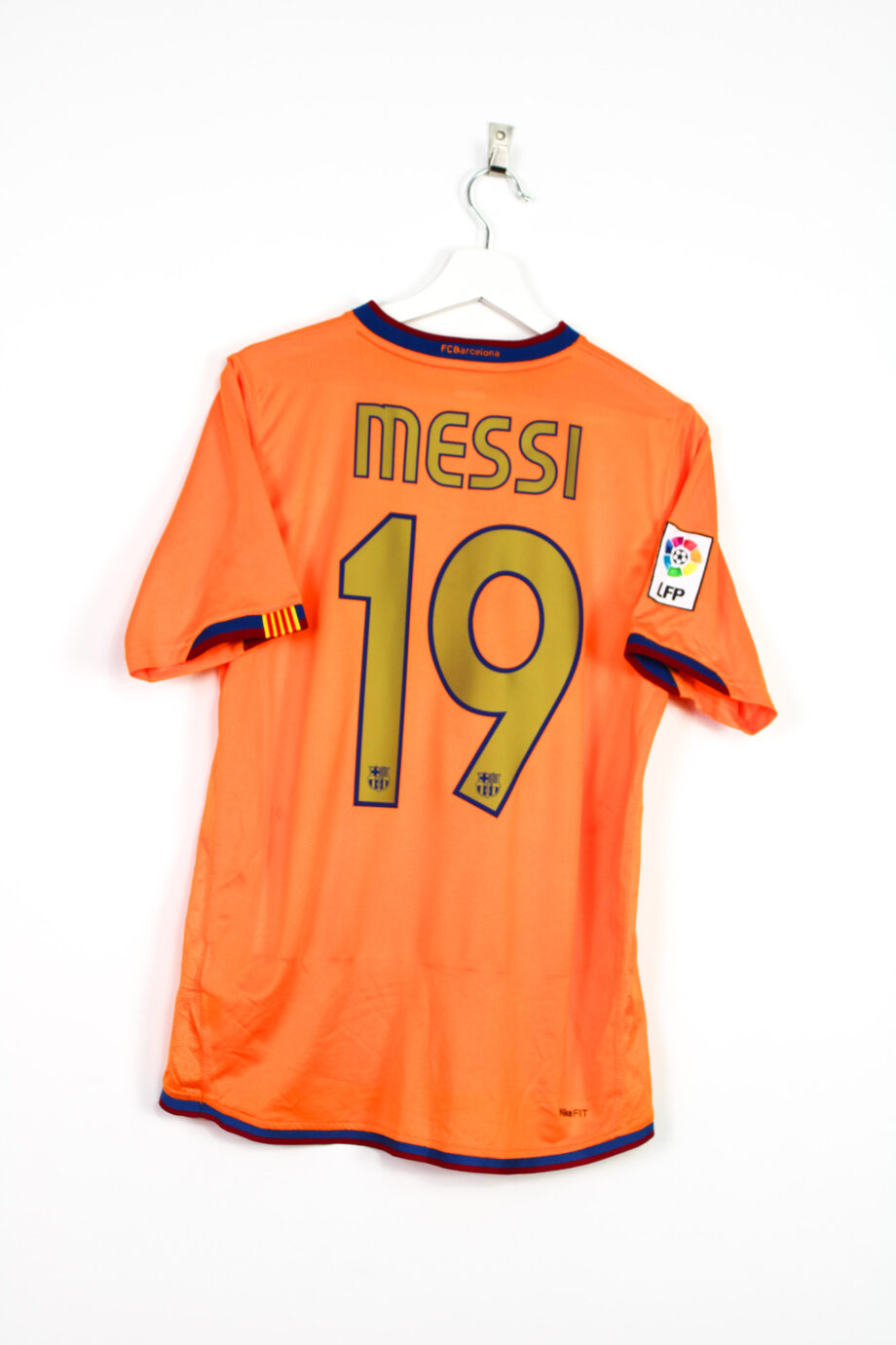 2006-07 FC Barcelona away jersey (#19 MESSI) - S