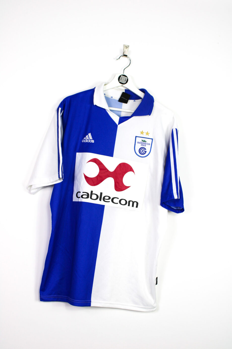 2002-04 Grasshopper Zürich home jersey (#20 BARIJHO) - L