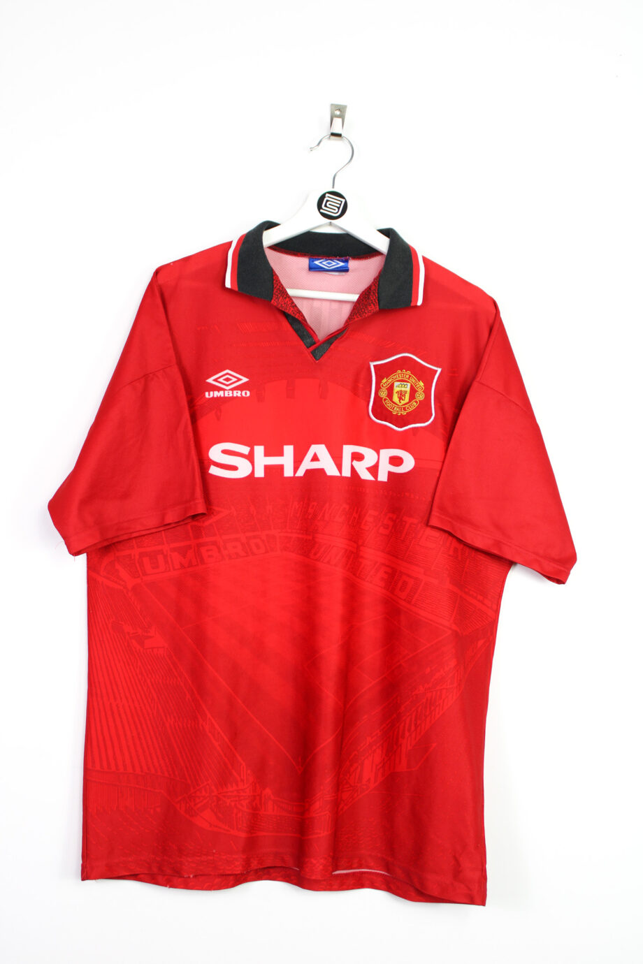 1994-96 Manchester United home jersey (#7 CANTONA) - XL