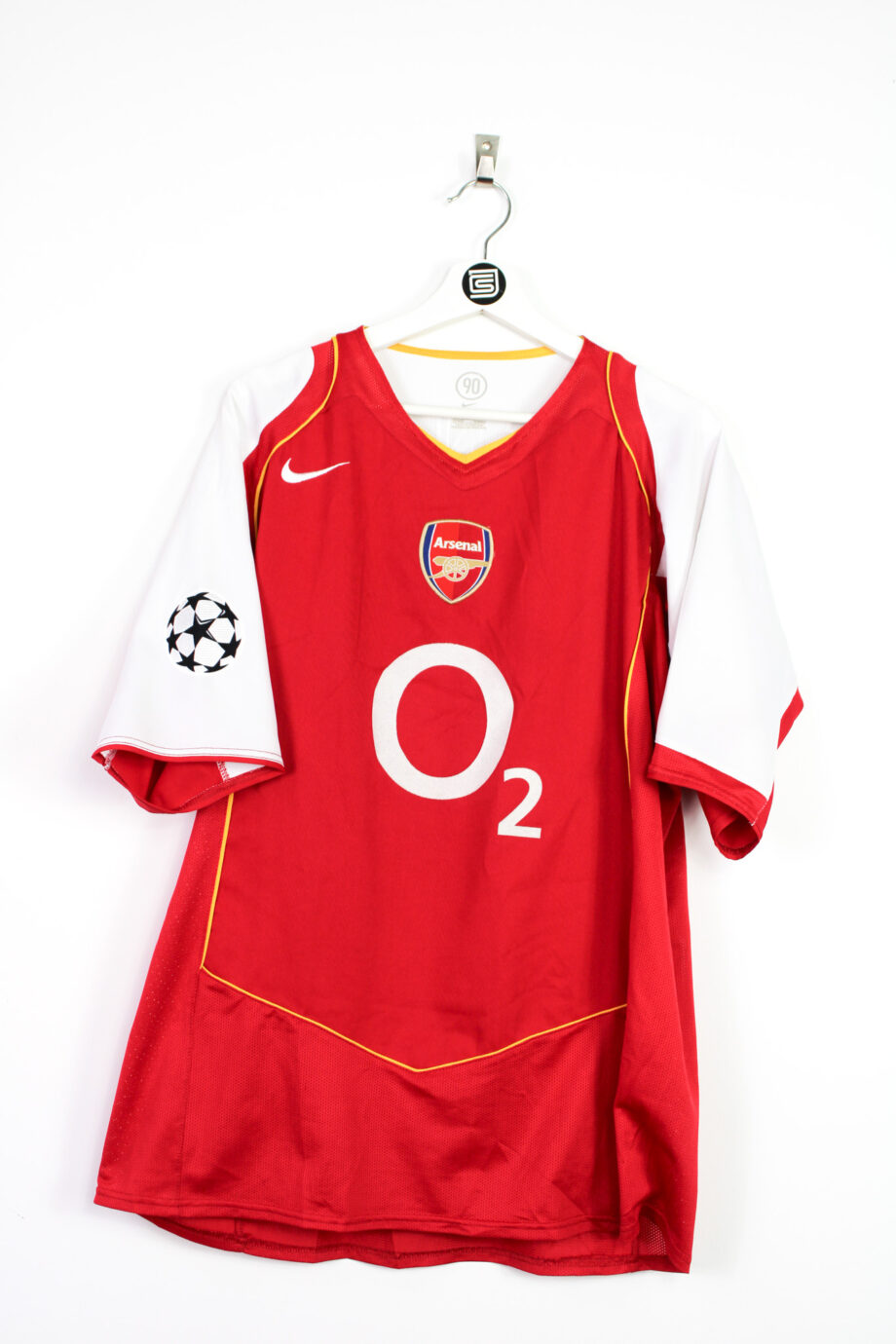 2004-05 Arsenal home jersey (#14 HENRY) - XL