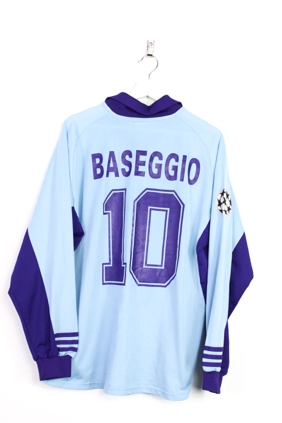 2001-02 Anderlecht *MATCH ISSUE* away jersey (#10 BASEGGIO) - XL