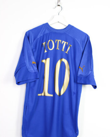 Italy 2004-06 home shirt (#10 TOTTI) - L