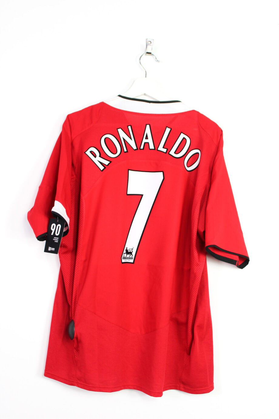2004-06 Manchester United home jersey (#7 RONALDO) - XL