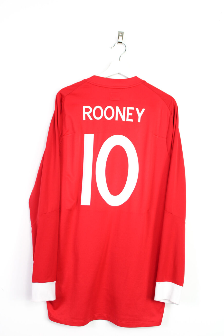 2010-11 England L/S away jersey (#10 ROONEY) - XL
