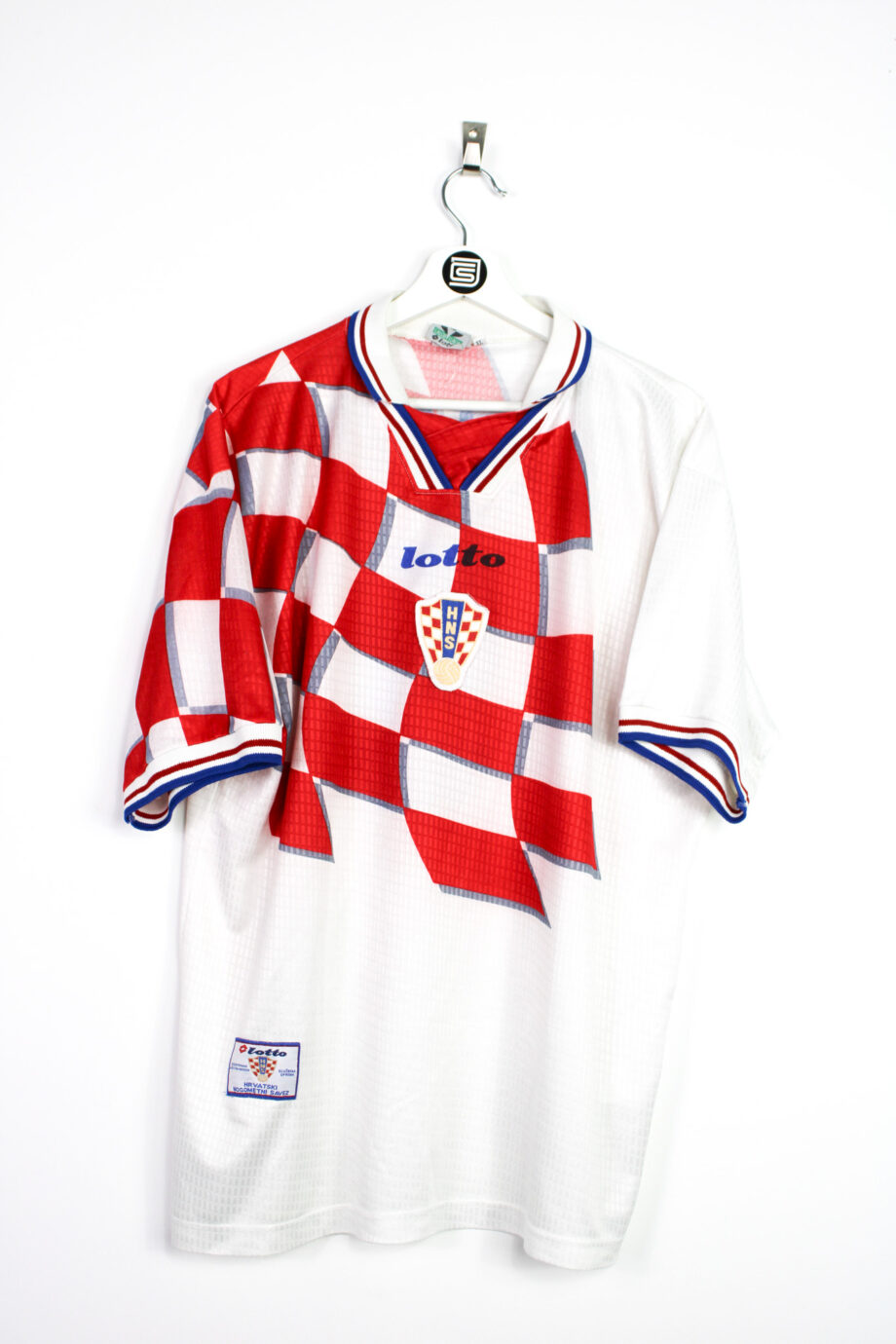 1998-01 Croatia home jersey (#9 ŠUKER) - XL