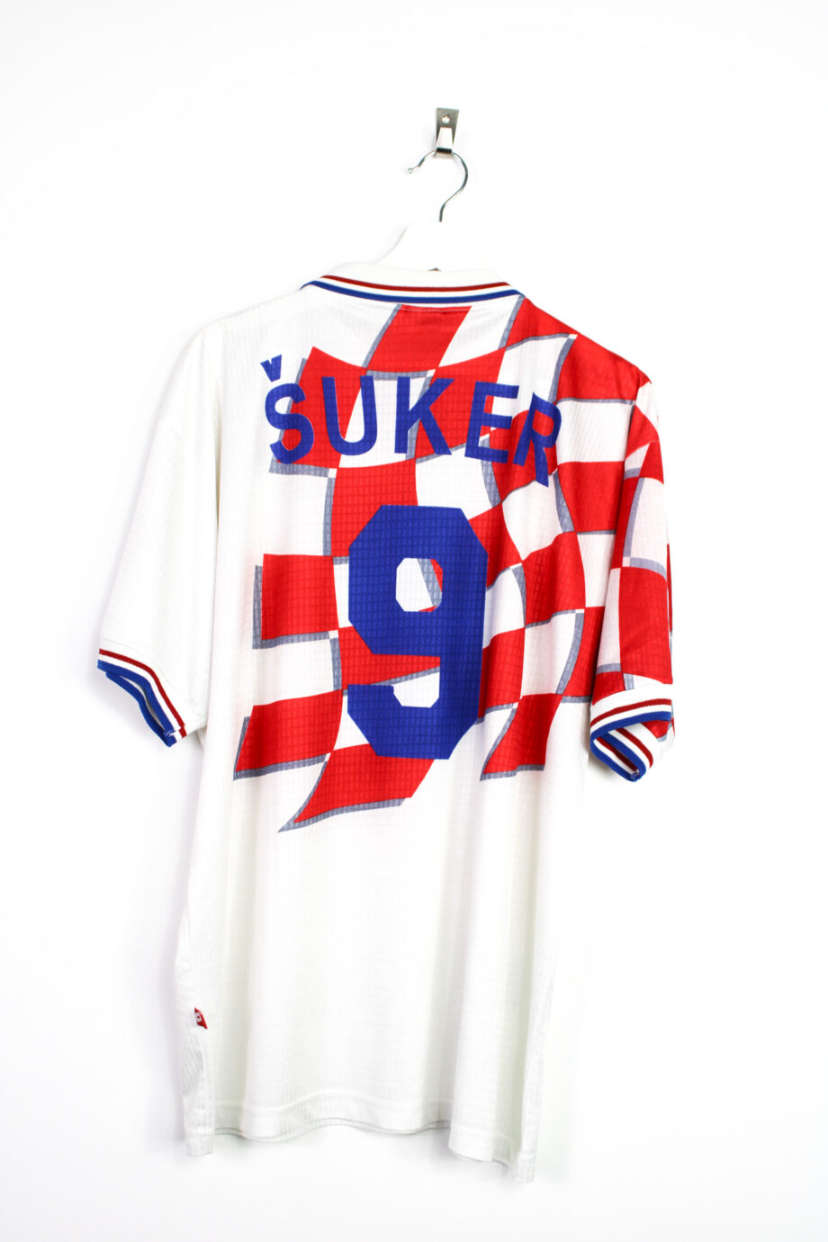 1998-01 Croatia home jersey (#9 ŠUKER) - XL