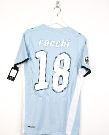 2008-09 Lazio *MATCH ISSUE* home jersey (#14 ROCCHI vs. Juventus) - M
