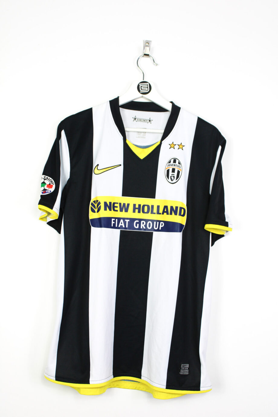 2008-09 Juventus *MATCH ISSUE* home jersey (#9 IAQUINTA) - L