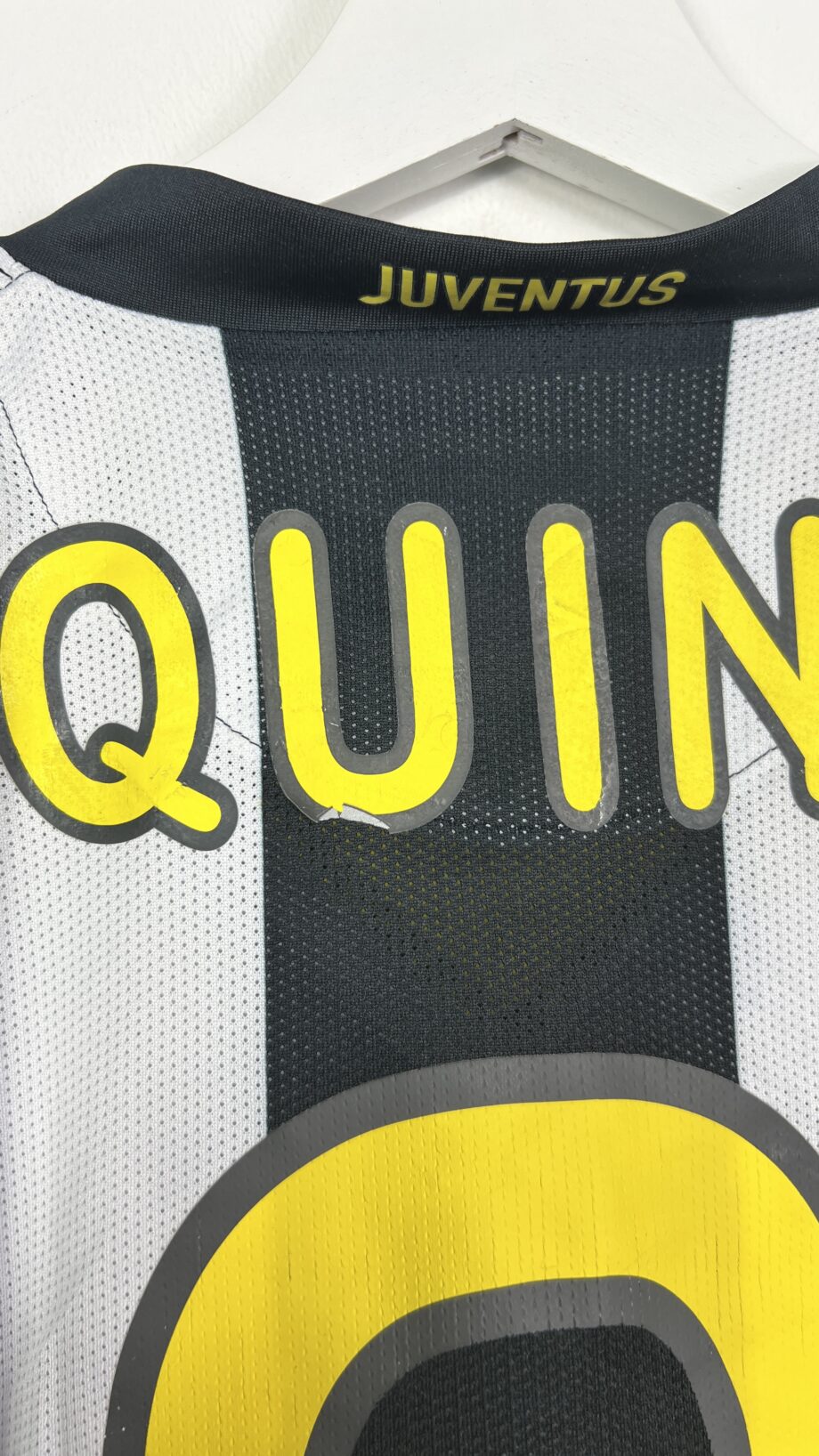 2008-09 Juventus *MATCH ISSUE* home jersey (#9 IAQUINTA) - L