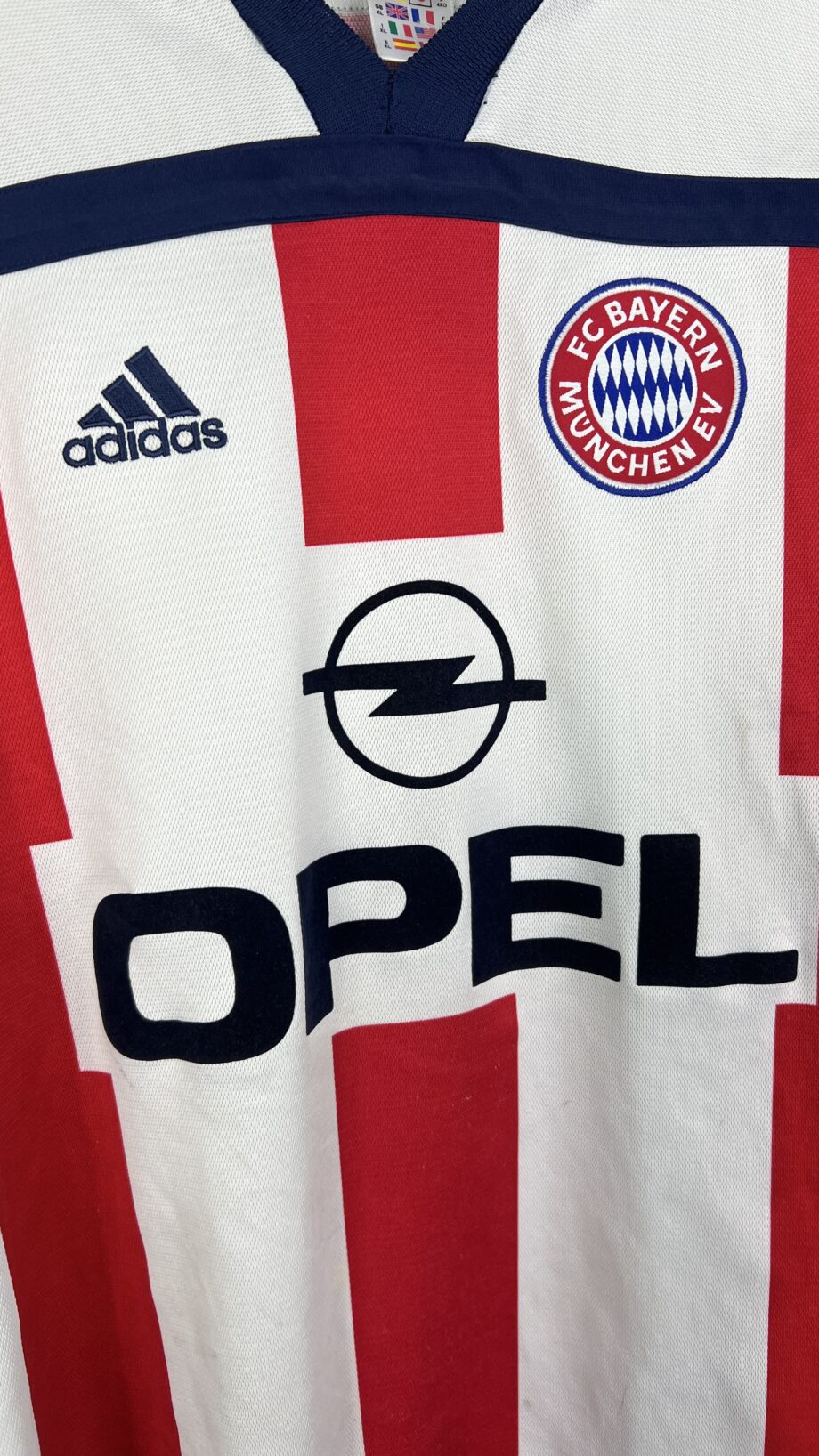 2000-01 Bayern Munich L/S *MATCH ISSUE* home jersey (#16 JEREMIES) - XL