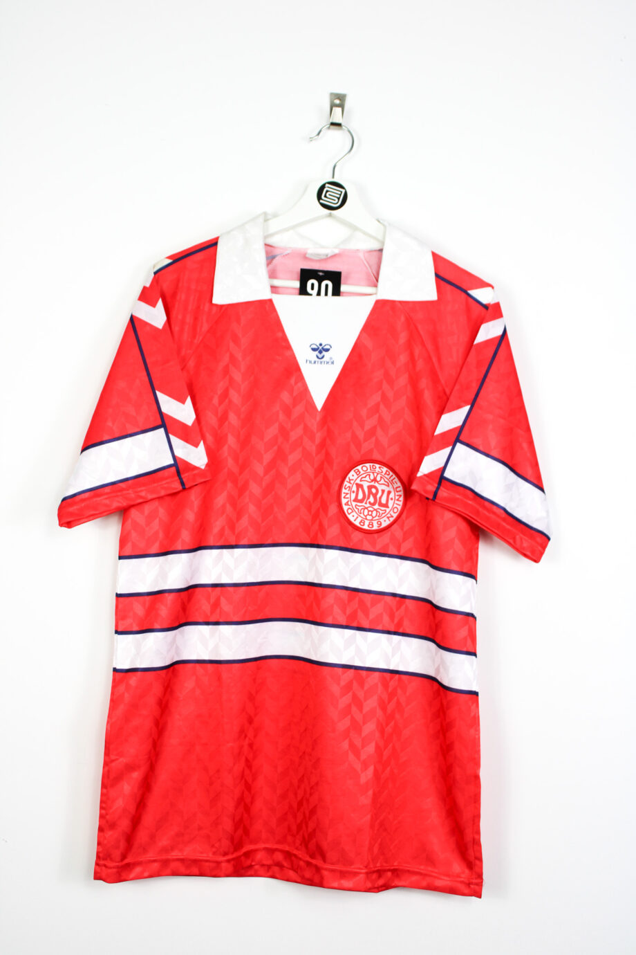 1988-90 Denmark home jersey - XL