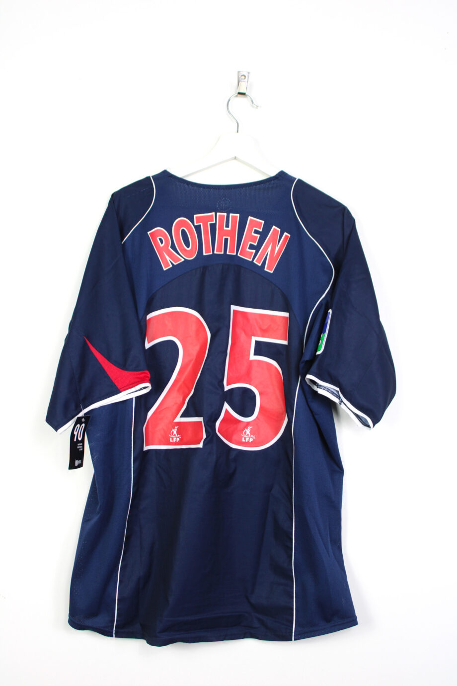 2004-05 Paris SG (PSG) home jersey (#25 ROTHEN) - XL