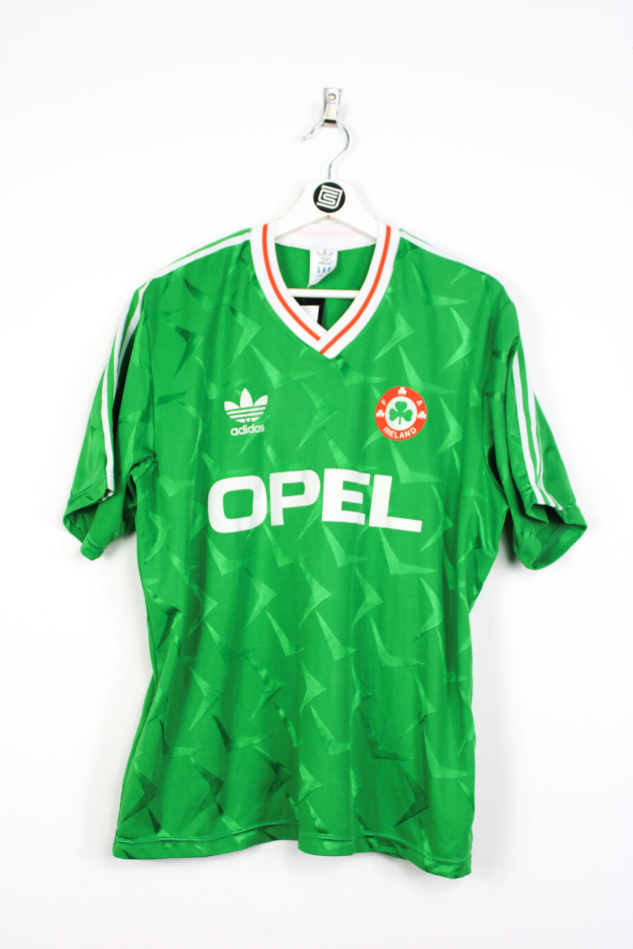 1990 Ireland home jersey (#4 McCarthy) - L/XL