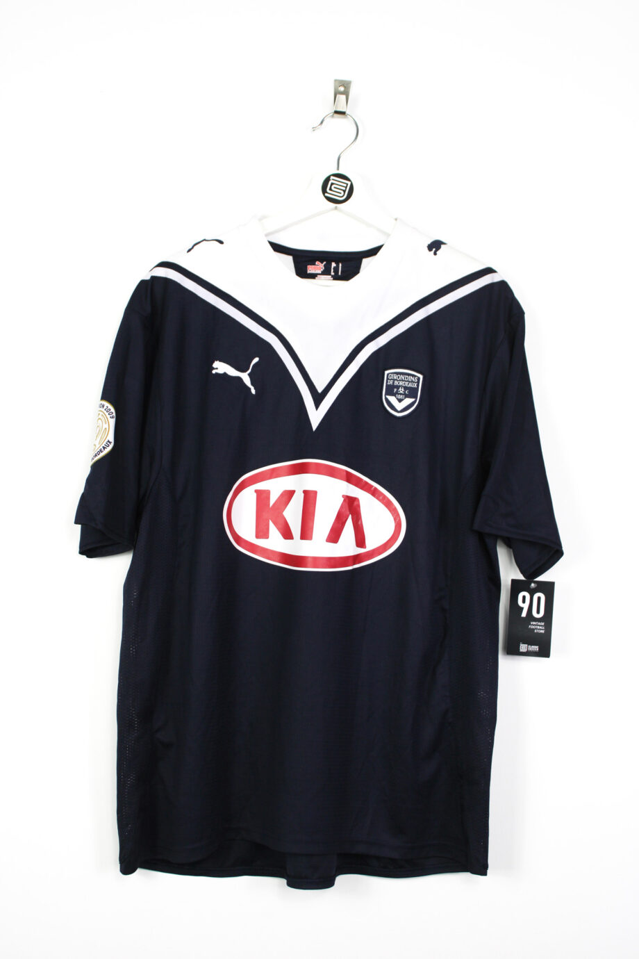 2009-10 Bordeaux home jersey (# 8 GOURCUFF) - L