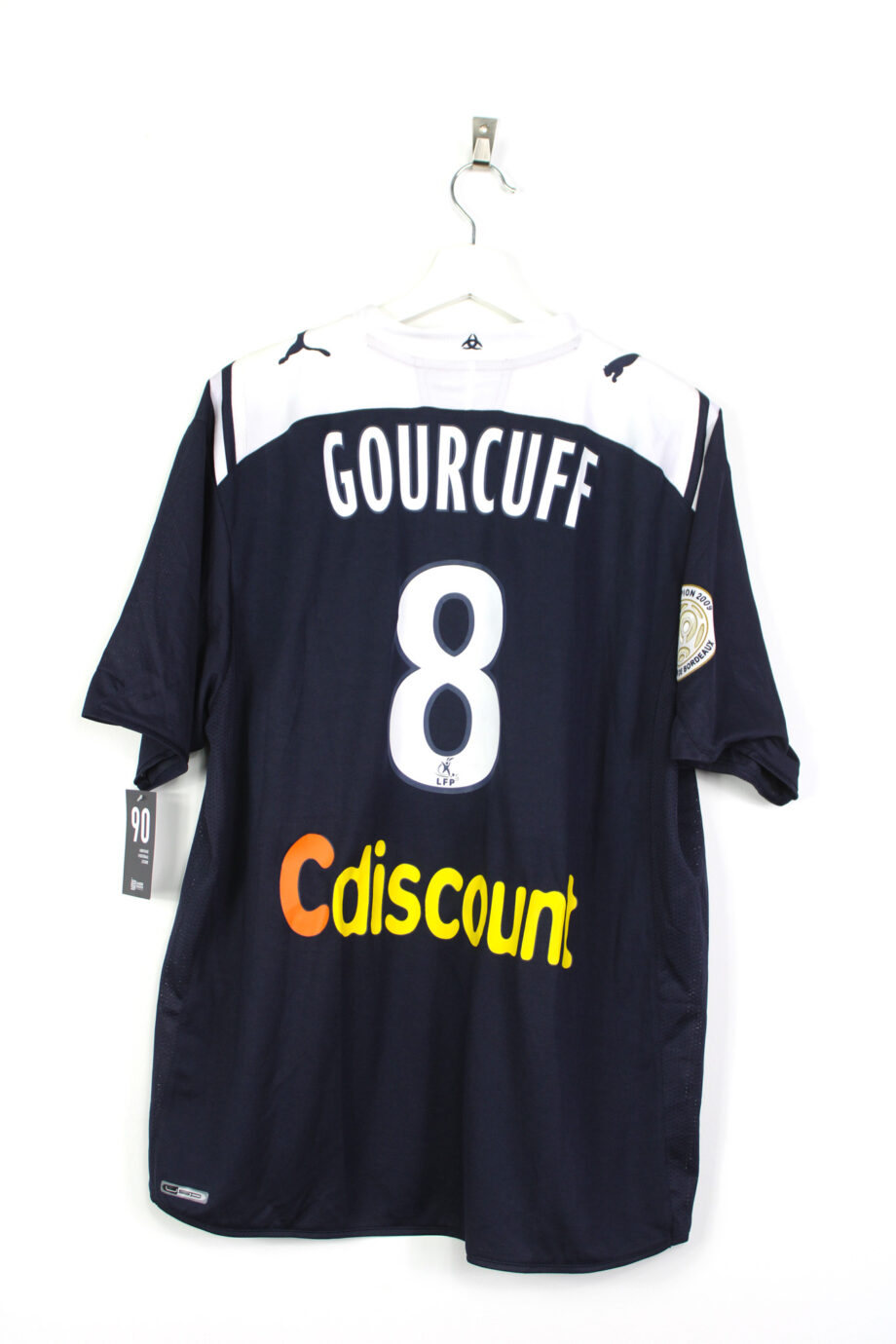 2009-10 Bordeaux home jersey (# 8 GOURCUFF) - L
