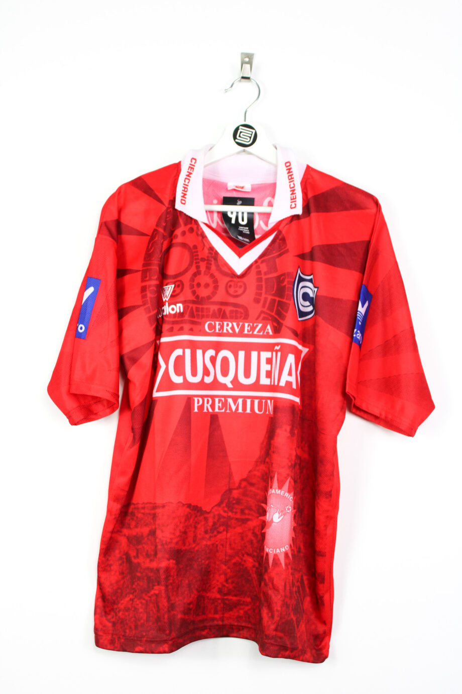 2003 Club Cienciano home jersey (#25) - L