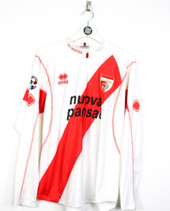 2006-07 AC Mantova *MATCH ISSUE* away jersey (#72 SACCHETTI vs. Juventus) - L