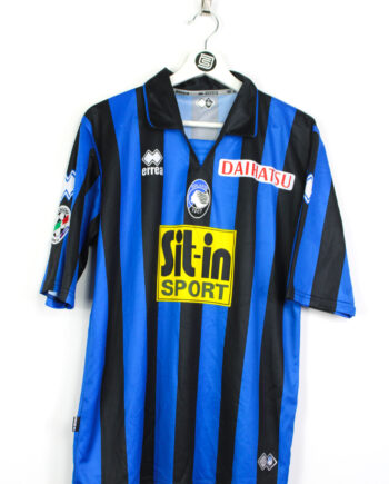 2007-08 Atalanta BC *MATCH ISSUE* home jersey (#16 RIVALTA vs. Juventus) - XL