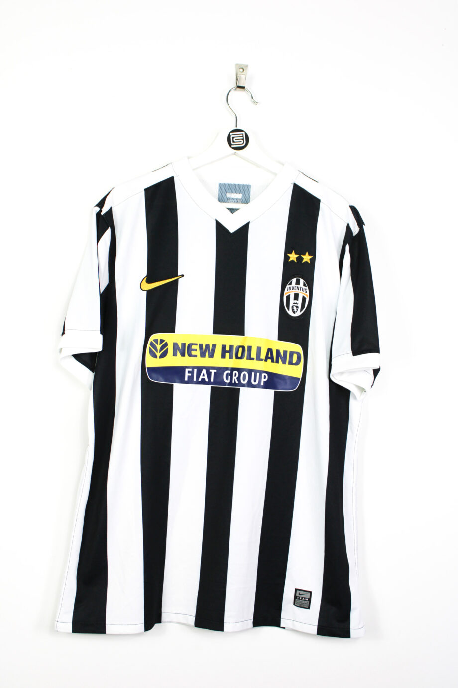 2009-10 Juventus *MATCH ISSUE* home jersey (#23 ARIAUDO vs. Villarreal) - XL