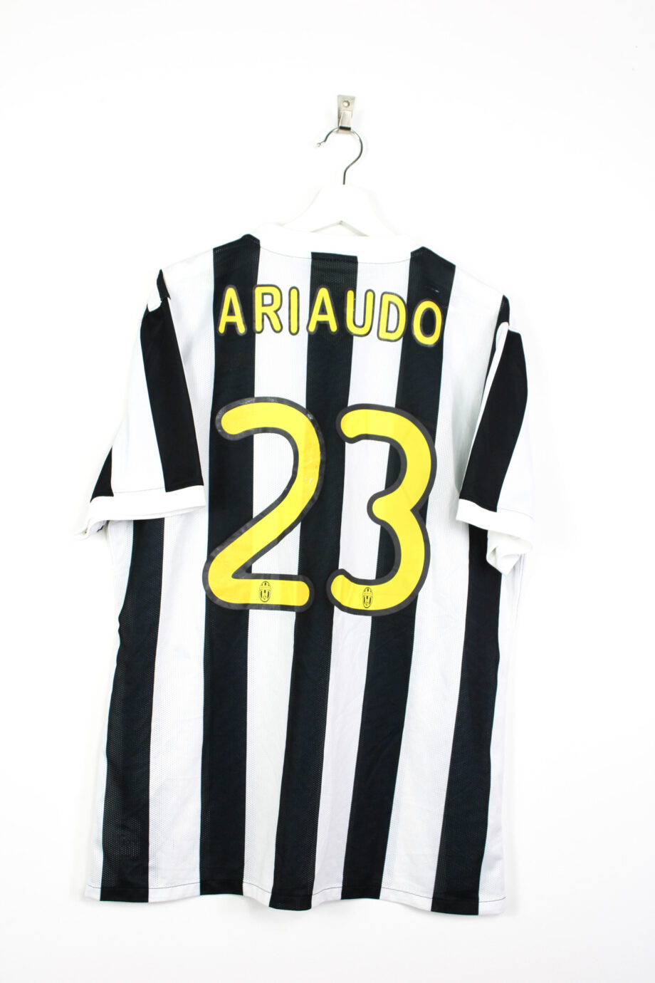 2009-10 Juventus *MATCH ISSUE* home jersey (#23 ARIAUDO vs. Villarreal) - XL