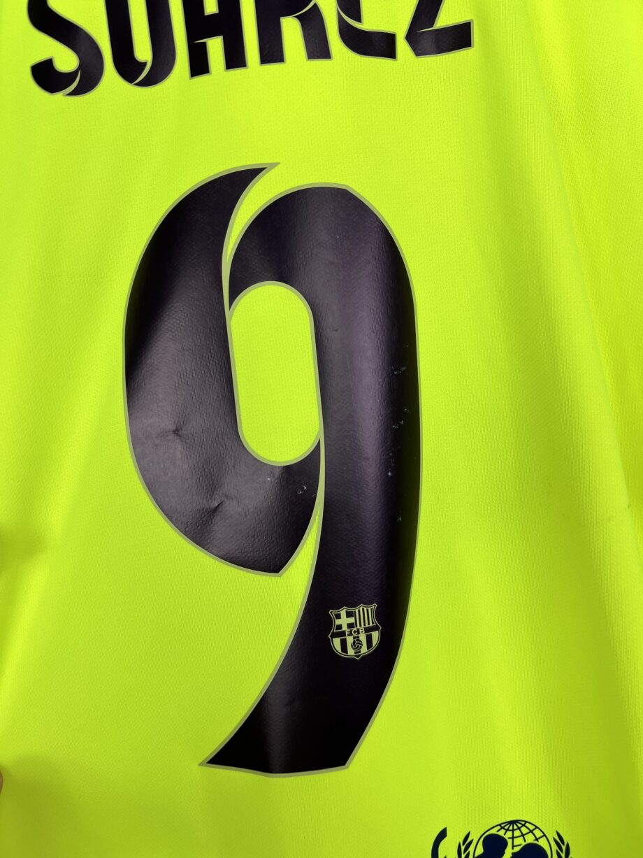 2014-15 FC Barcelona third jersey (#9 SUAREZ) - XL