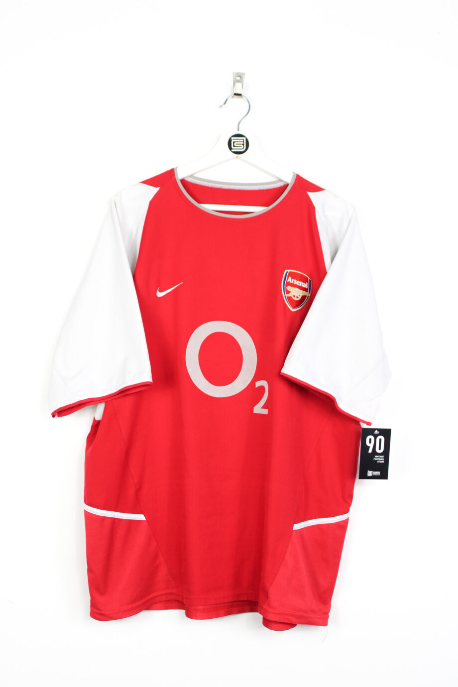 2002-04 Arsenal home jersey (#14 HENRY) - XL