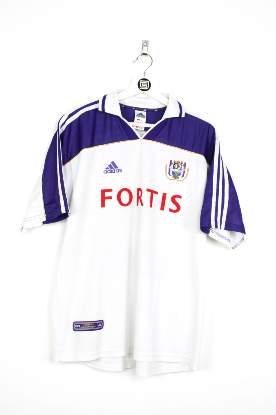 2000-01 RSC Anderlecht home jersey (#22 IACHTCHOUK) - L