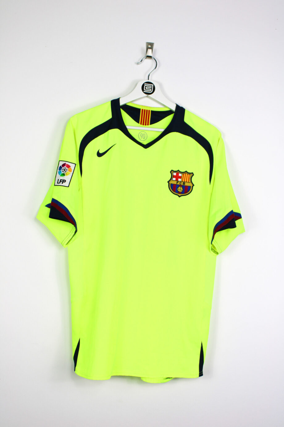 2005-06 FC Barcelona away jersey (#30 MESSI) - XL